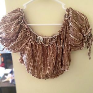 Brand: Forever 21. Size: Medium. Color: Tan/Cream. Condition: Good.